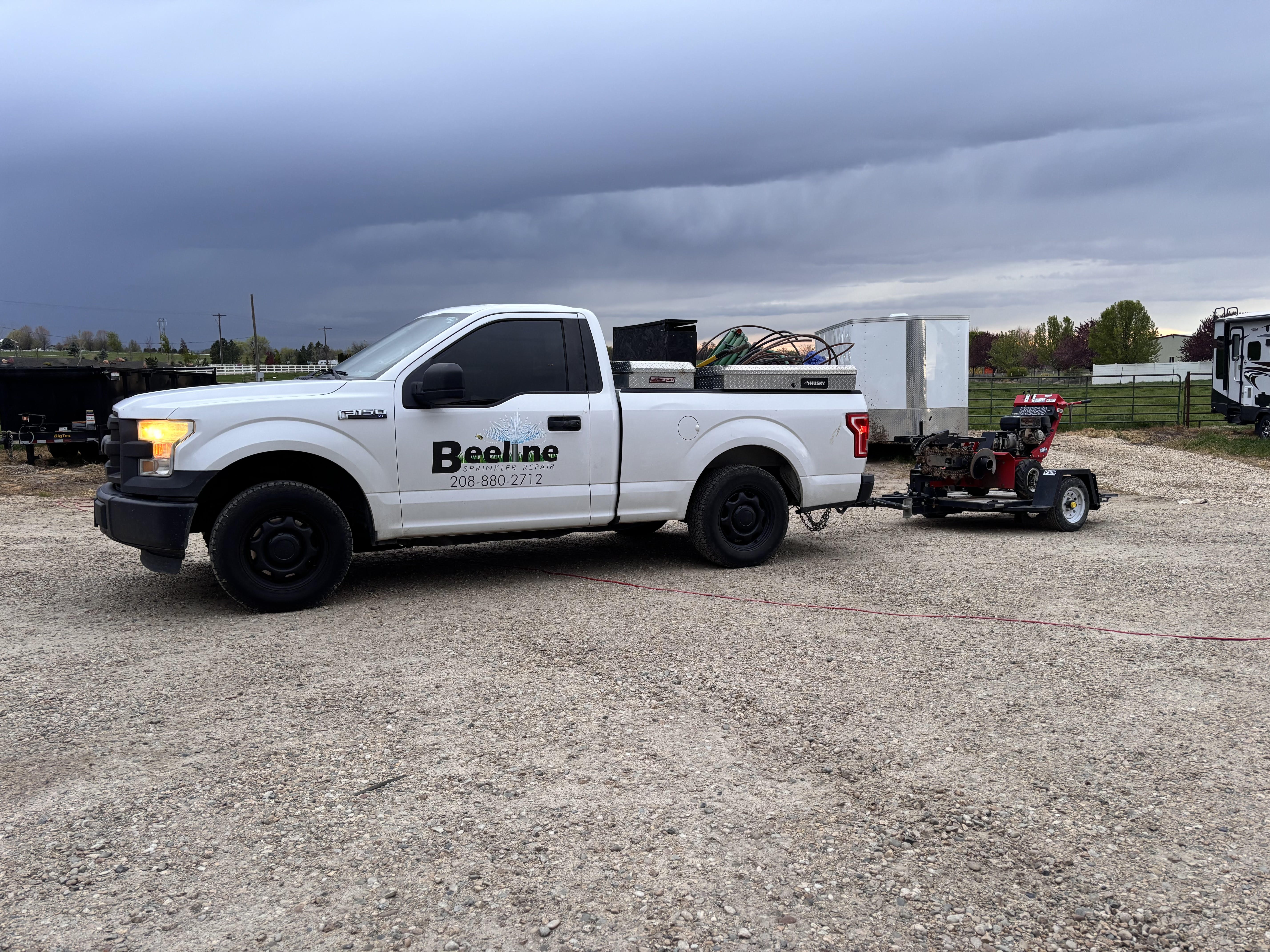 Beeline equipment ready for install