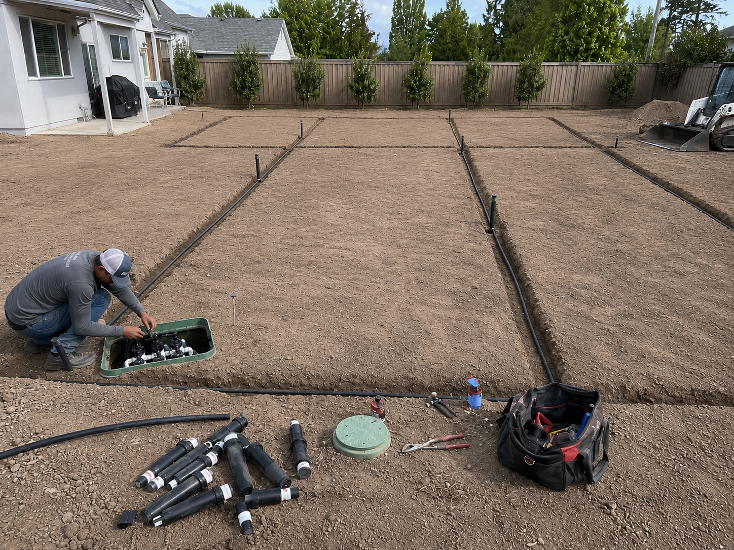 Sprinkler system installation Treasure Valley Idaho